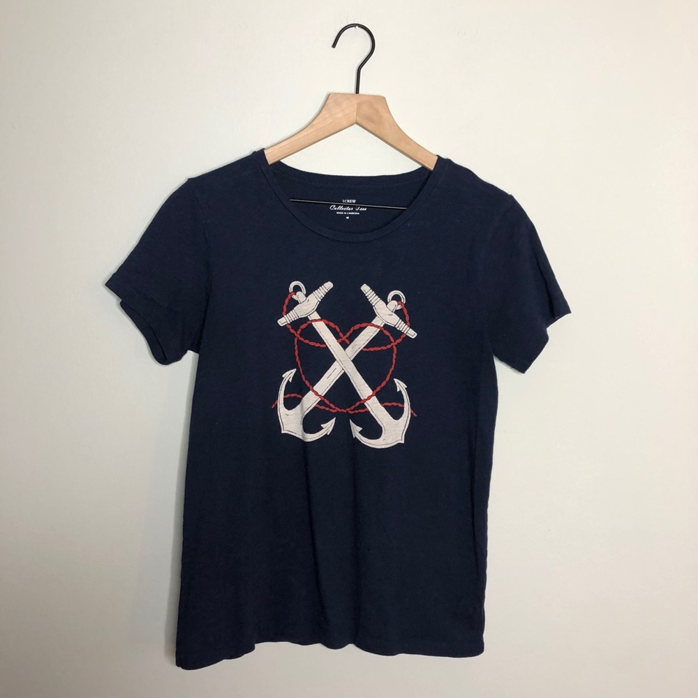 J. Crew nautical t shirt